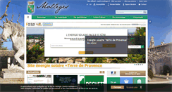 Desktop Screenshot of mairie-molleges.fr